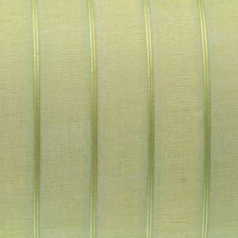 Organzaband, 100cm, 15mm breit, hellgelb limetten grün