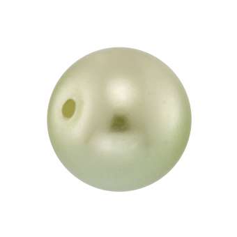 Wachsperle, 8mm, rund, schilfgrün schilfgrün