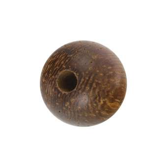 Holzperle (Robles Wood), 6mm, rund, kupferbraun Robles Wood, kupferbraun
