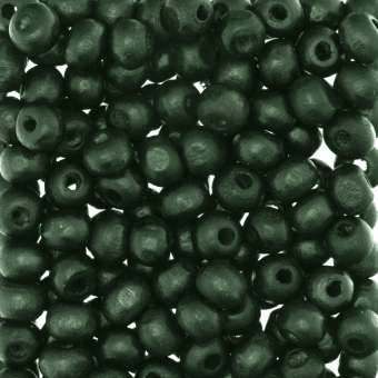 Holzperle (5 Gramm / ca. 160 Stück), 5,5mm, olivgrün olivgrün