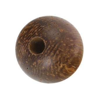 Holzperle (Robles Wood), 10mm, rund, kupferbraun Robles Wood, kupferbraun