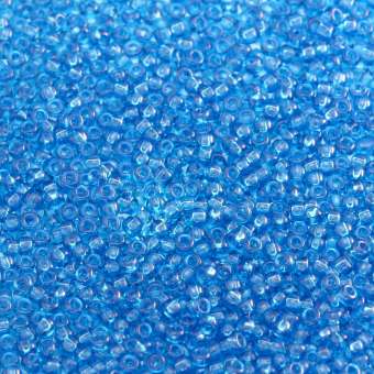 Miyuki, Rocailles, 10Gramm, 1,5mm (15/0), 149 Transparent jeansblau (transparent)
