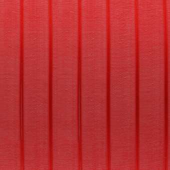 Organzaband, 100cm, 7mm breit, rot rot
