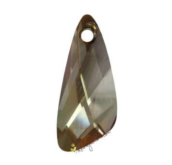 Swarovski Wing Pendant (6690), 23 mm, Crystal Bronze Shade (001 BRSH) 001 BRSH Crystal Bronze Shade