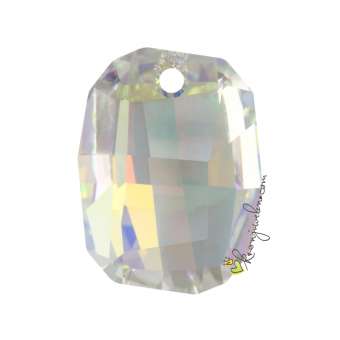 Swarovski Graphic Pendant (6685), 19 mm, Crystal Aurore Boreale Aurore Boreale (001 AB) 001 AB Crystal Aurore Boreale