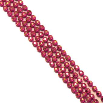 Schmuckkette, 20cm, 1,5mm breit, pink (gold) pink (gold)
