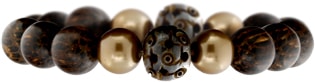 Knochenperlen Armband