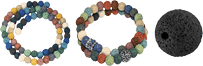Perlen Schmuck Lava